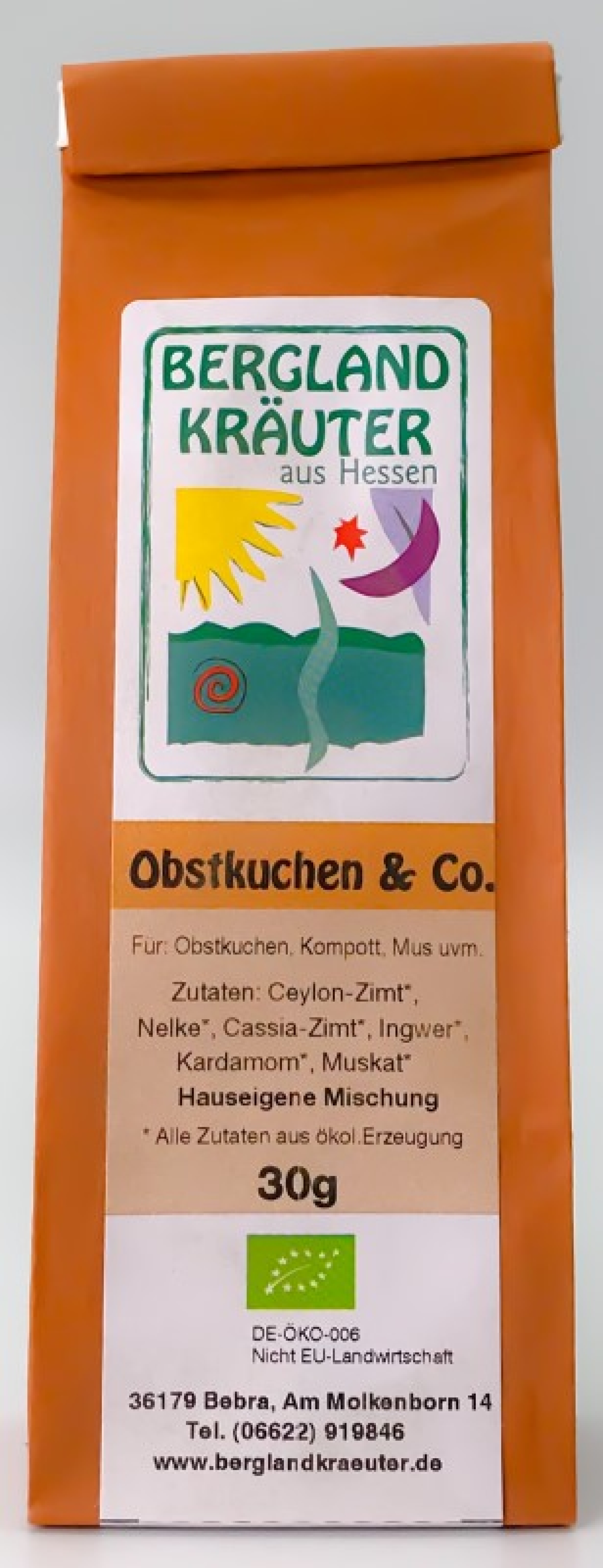 Obstkuchen & Co., 30g