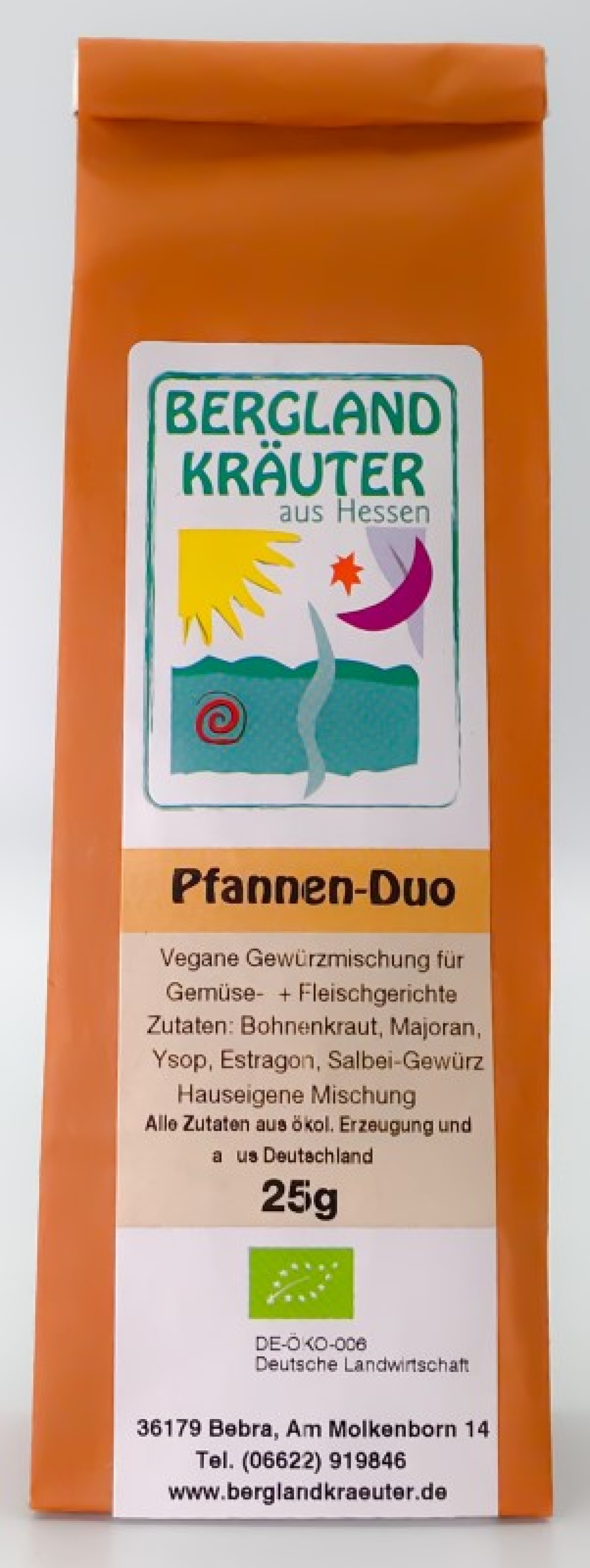 Pfannen-Duo, 25g