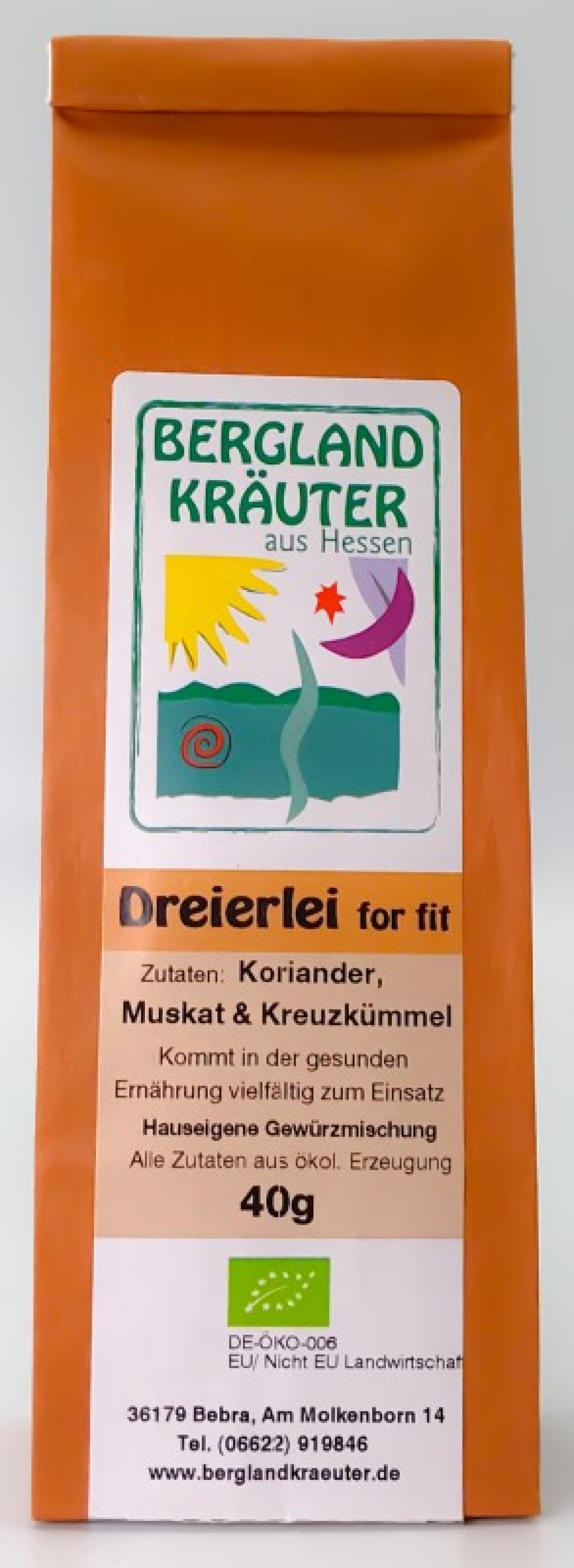 Dreierlei for fit, 40g